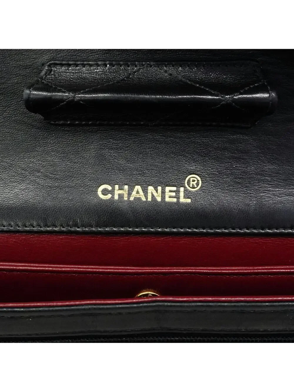 Chanel Vintage Cc Chain Flap Bag #287641C37B